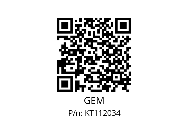   GEM KT112034