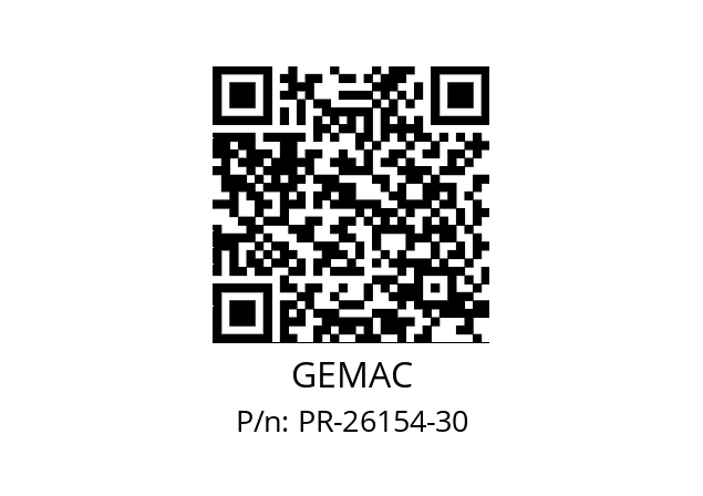   GEMAC PR-26154-30