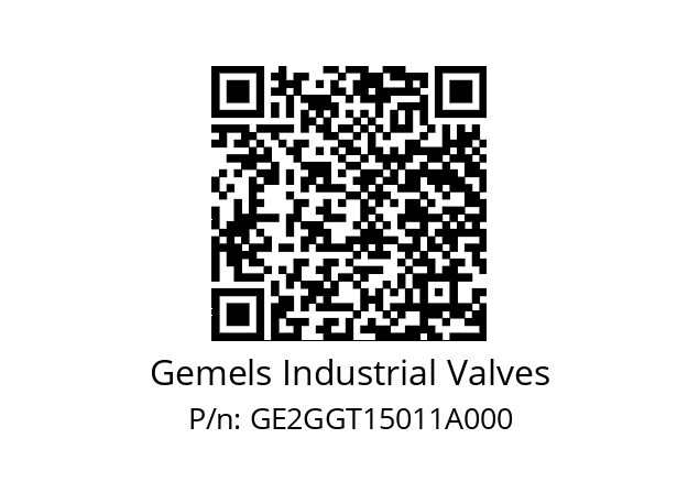   Gemels Industrial Valves GE2GGT15011A000