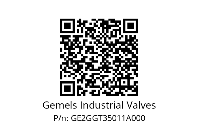   Gemels Industrial Valves GE2GGT35011A000