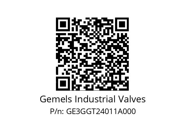   Gemels Industrial Valves GE3GGT24011A000