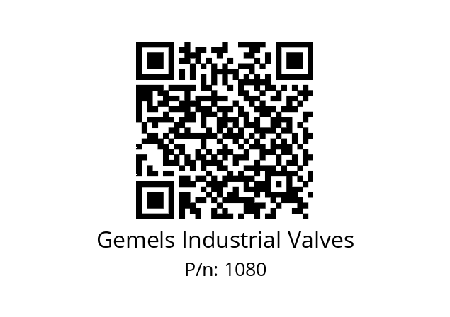   Gemels Industrial Valves 1080