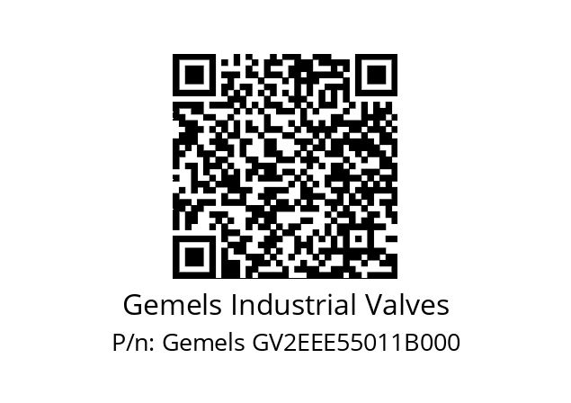   Gemels Industrial Valves Gemels GV2EEE55011B000