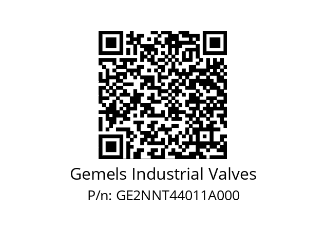   Gemels Industrial Valves GE2NNT44011A000