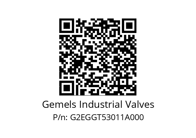   Gemels Industrial Valves G2EGGT53011A000