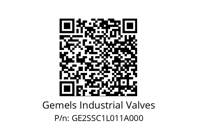   Gemels Industrial Valves GE2SSC1L011A000