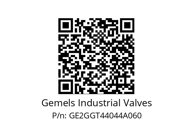   Gemels Industrial Valves GE2GGT44044A060