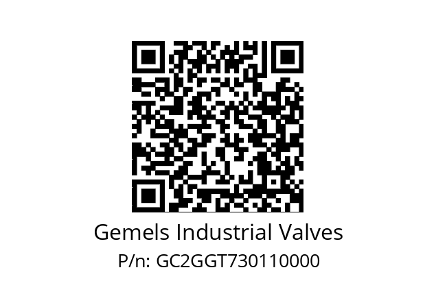   Gemels Industrial Valves GC2GGT730110000