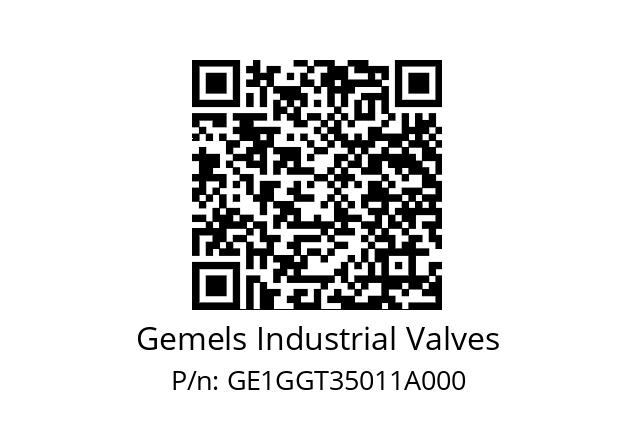   Gemels Industrial Valves GE1GGT35011A000