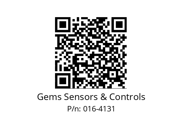   Gems Sensors & Controls 016-4131