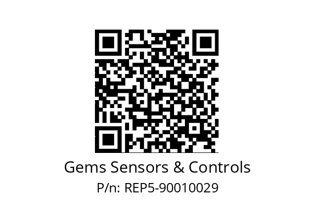   Gems Sensors & Controls REP5-90010029