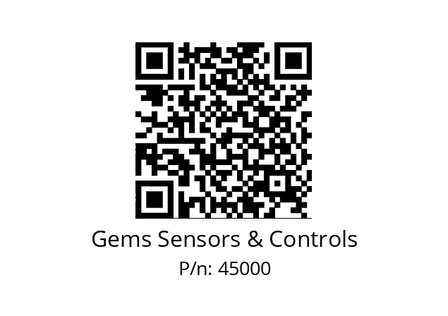   Gems Sensors & Controls 45000