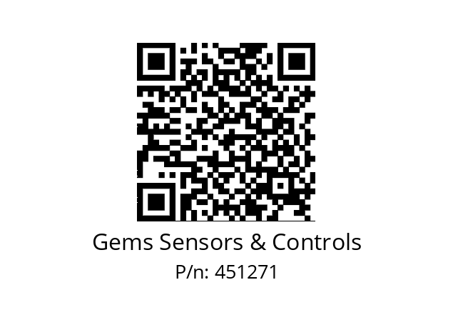   Gems Sensors & Controls 451271