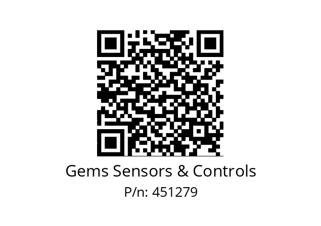   Gems Sensors & Controls 451279