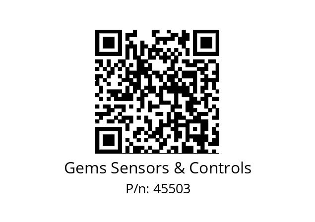   Gems Sensors & Controls 45503