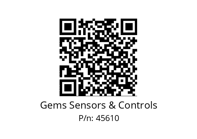   Gems Sensors & Controls 45610