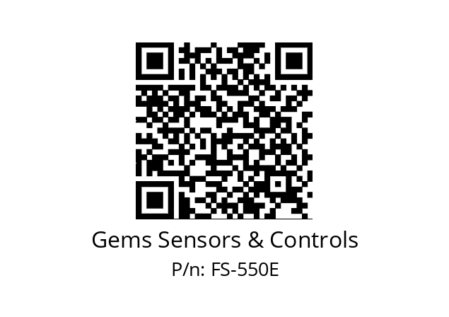   Gems Sensors & Controls FS-550E