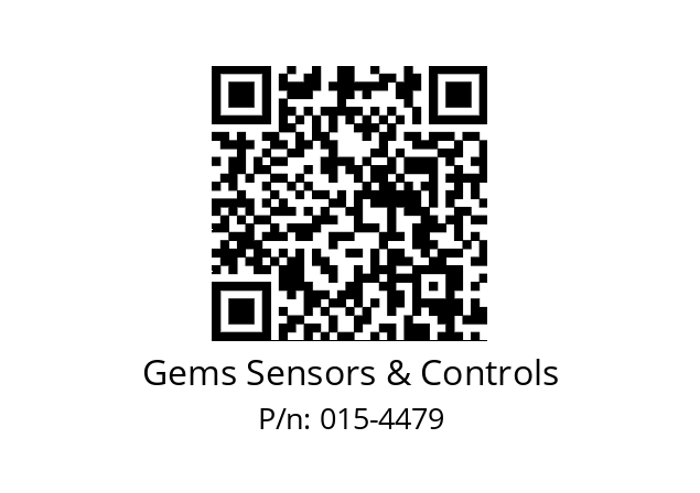   Gems Sensors & Controls 015-4479