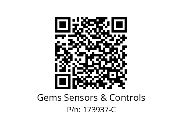   Gems Sensors & Controls 173937-C