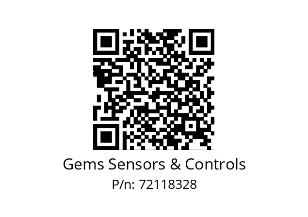   Gems Sensors & Controls 72118328