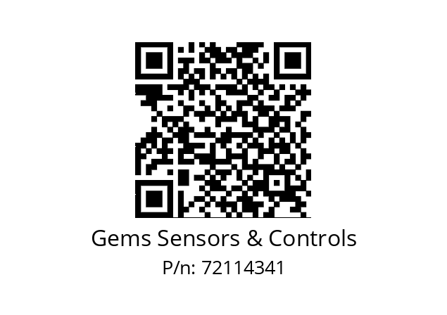   Gems Sensors & Controls 72114341