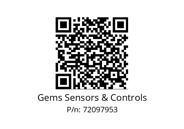   Gems Sensors & Controls 72097953