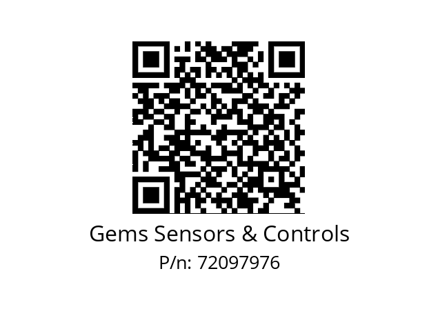   Gems Sensors & Controls 72097976