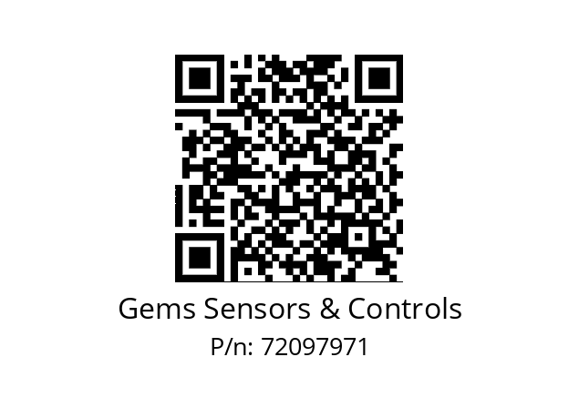   Gems Sensors & Controls 72097971