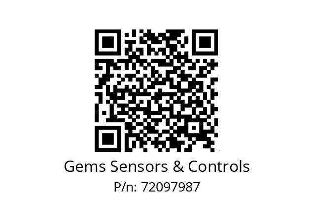   Gems Sensors & Controls 72097987