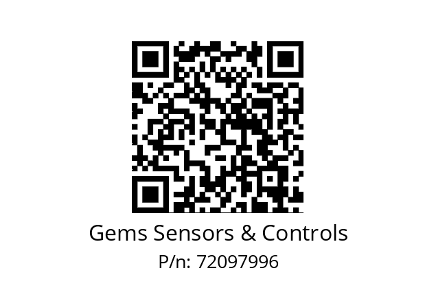   Gems Sensors & Controls 72097996