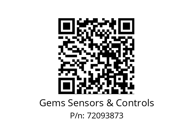   Gems Sensors & Controls 72093873