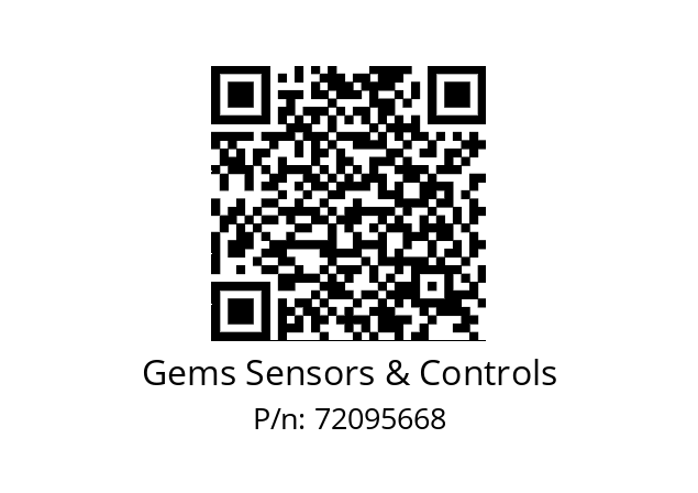   Gems Sensors & Controls 72095668