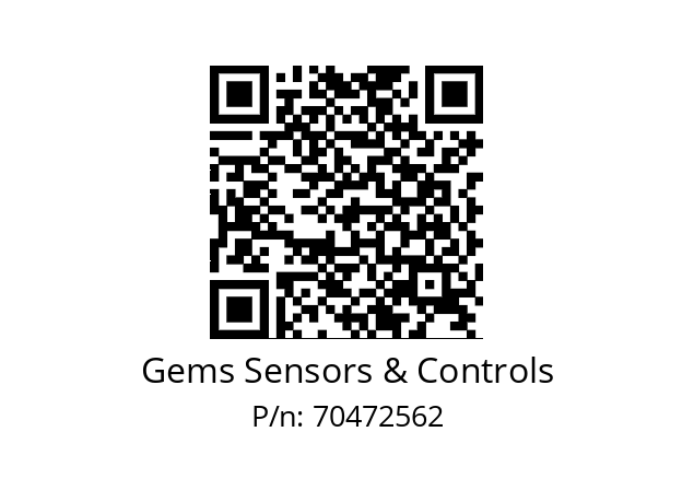   Gems Sensors & Controls 70472562