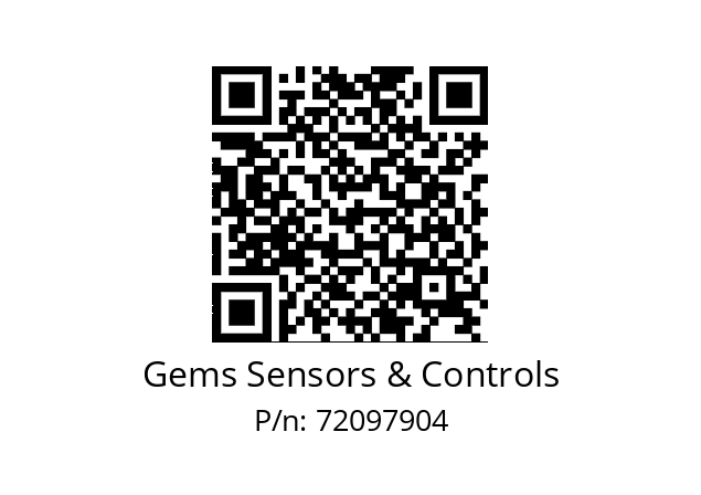   Gems Sensors & Controls 72097904