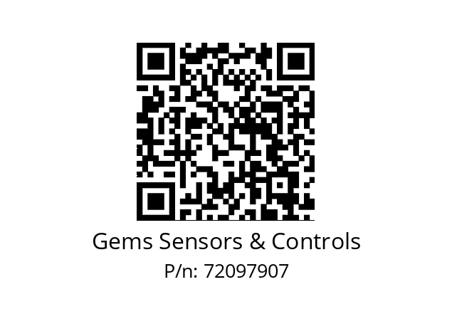   Gems Sensors & Controls 72097907