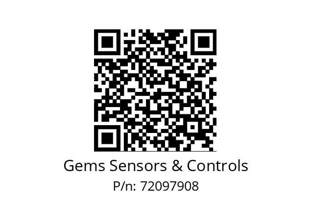   Gems Sensors & Controls 72097908