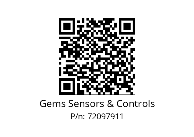   Gems Sensors & Controls 72097911