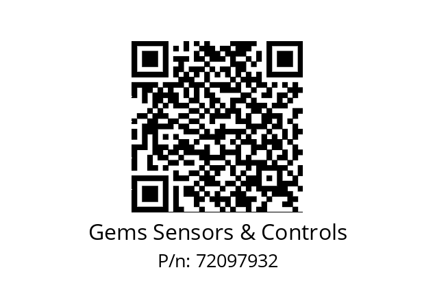   Gems Sensors & Controls 72097932