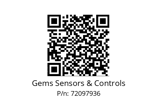   Gems Sensors & Controls 72097936