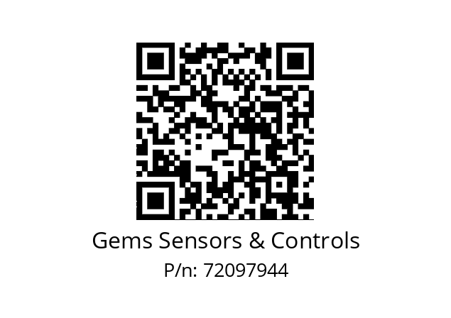   Gems Sensors & Controls 72097944