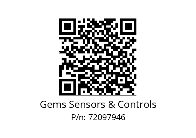   Gems Sensors & Controls 72097946