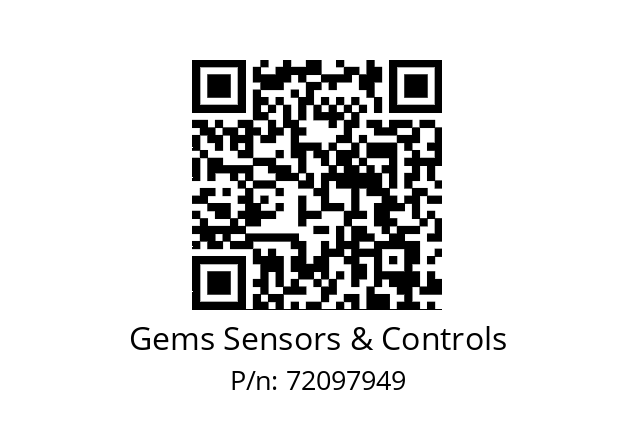   Gems Sensors & Controls 72097949