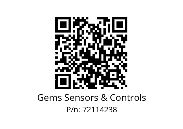   Gems Sensors & Controls 72114238