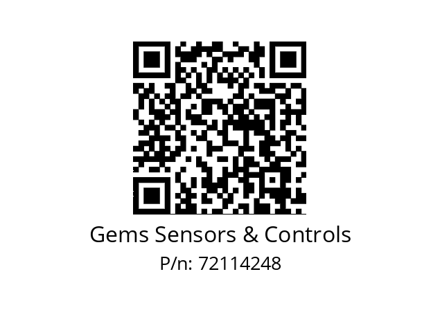   Gems Sensors & Controls 72114248