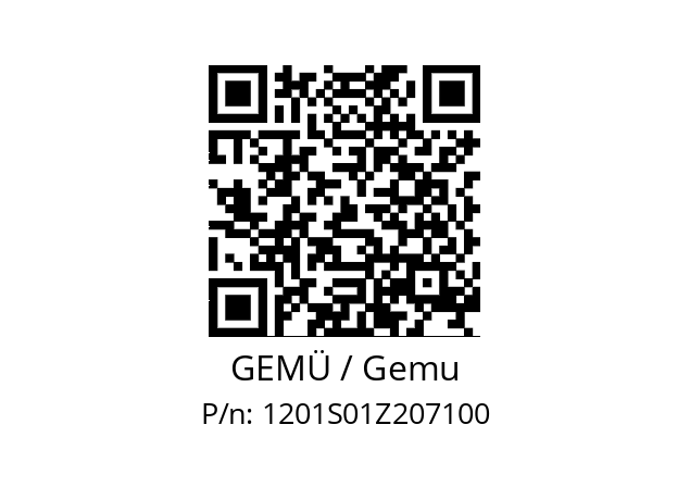   GEMÜ / Gemu 1201S01Z207100