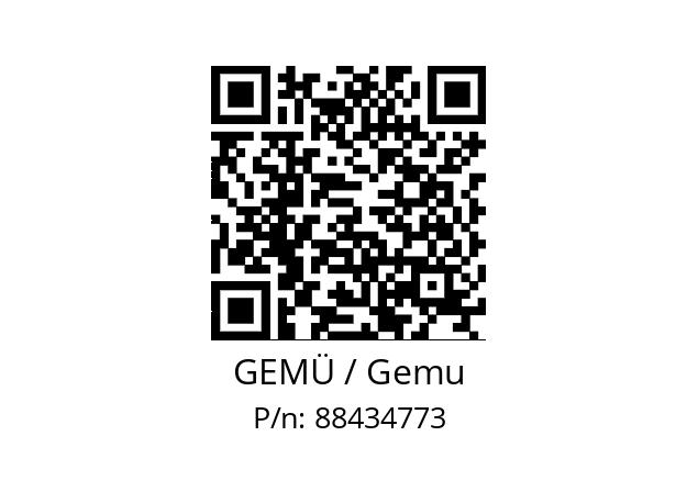   GEMÜ / Gemu 88434773