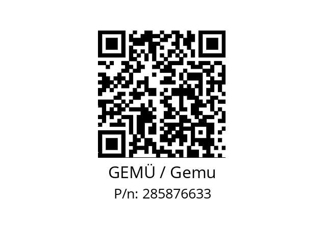   GEMÜ / Gemu 285876633