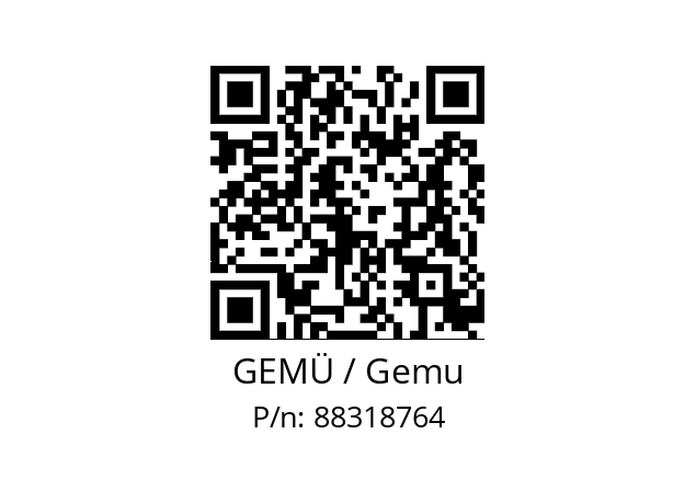   GEMÜ / Gemu 88318764