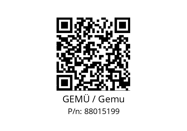   GEMÜ / Gemu 88015199