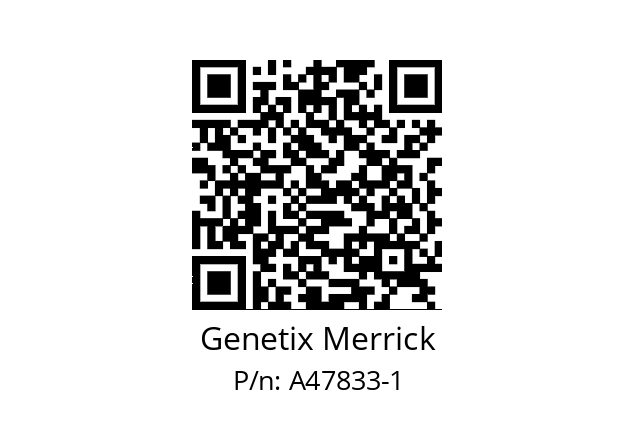   Genetix Merrick A47833-1